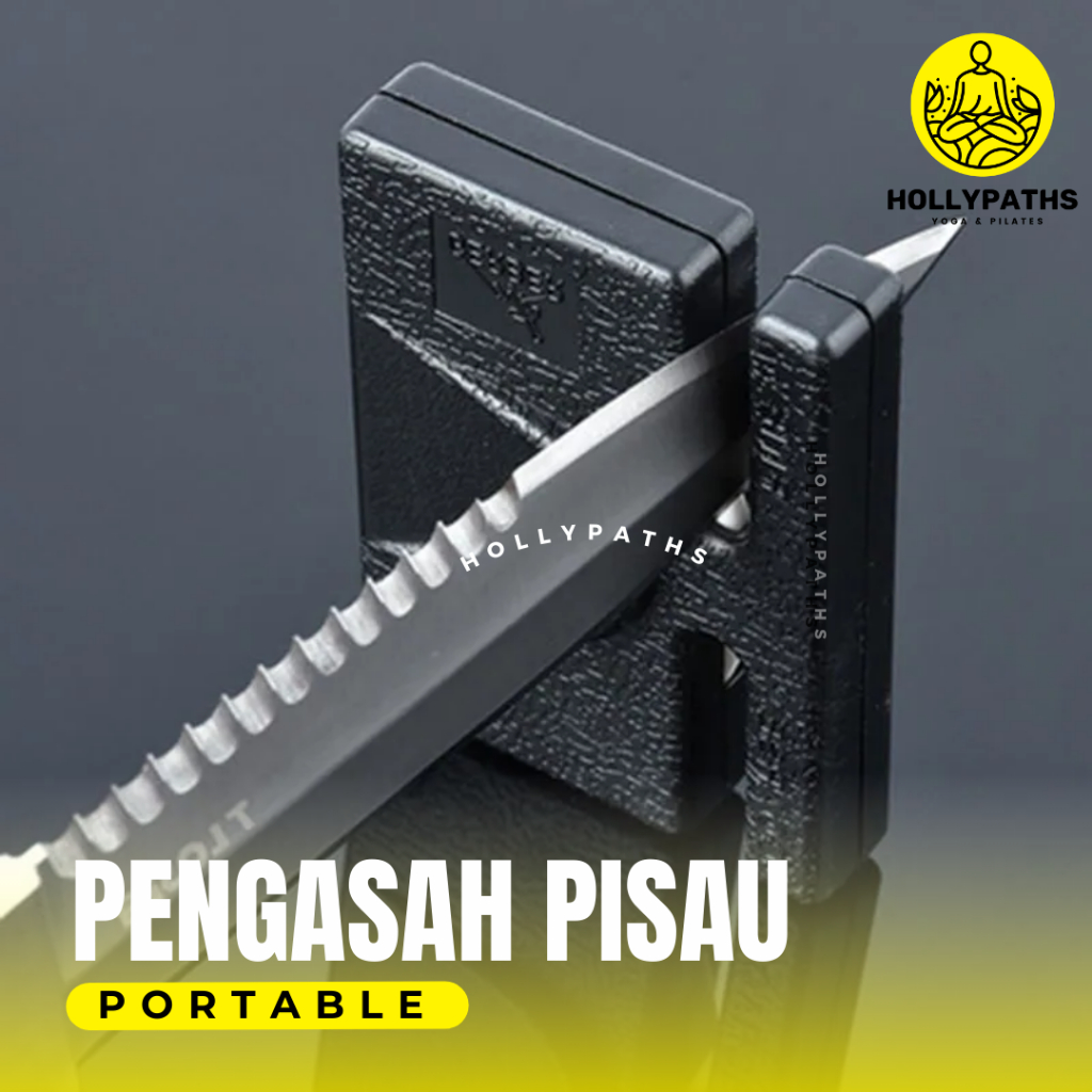 Gerber Pengasah Pisau Mini Portable Pocket Knife Sharpener / Alat Asah Pisau