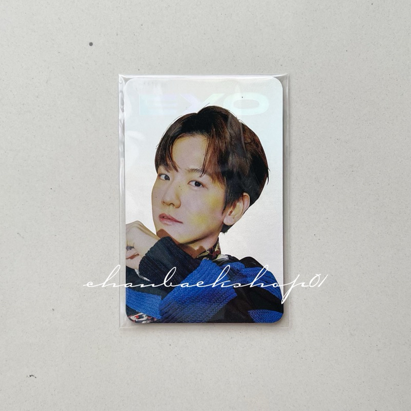 BAEKHYUN HOLOGRAM PHOTOCARD DONT FIGHT THE FEELING HOLOGRAM