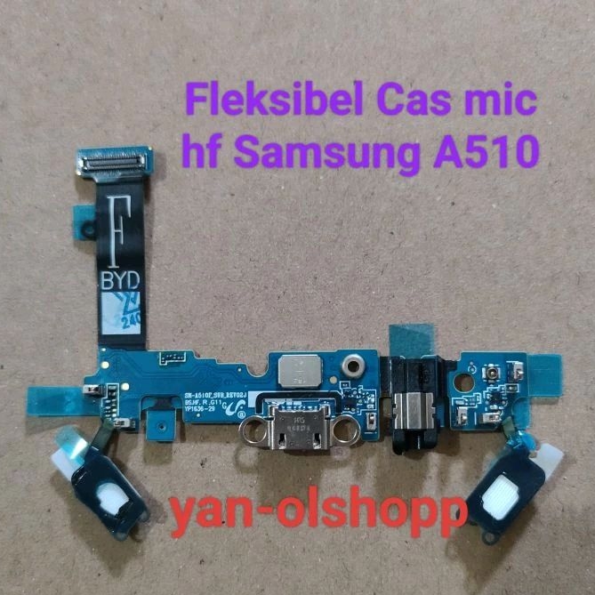 Fleksibel Cas konektor Cas Flexible Con Cas Mic Hf Samsung A510 ORI
