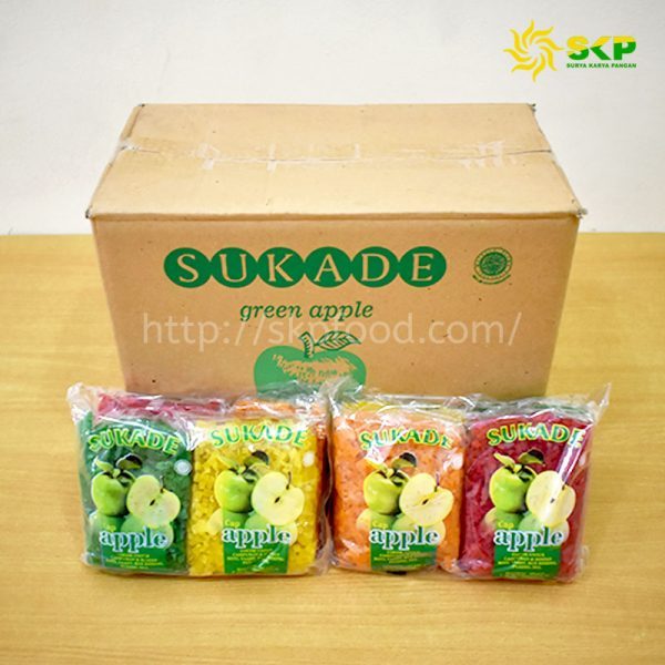 

Sukade Warna Warni ( 4 warna ) Cap Apple