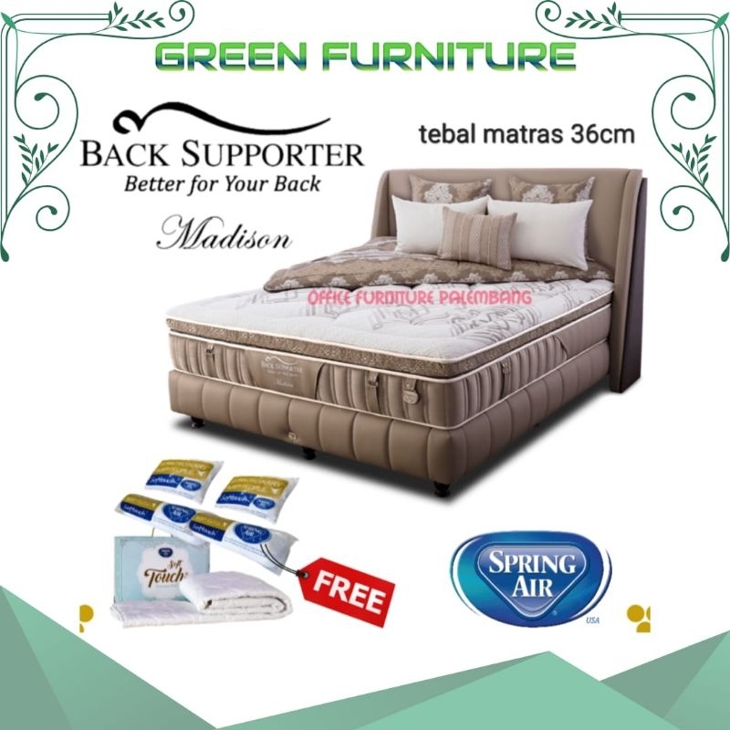 springbed matras SPRING AIR MEDISON matras spring bed pocket latex USA original