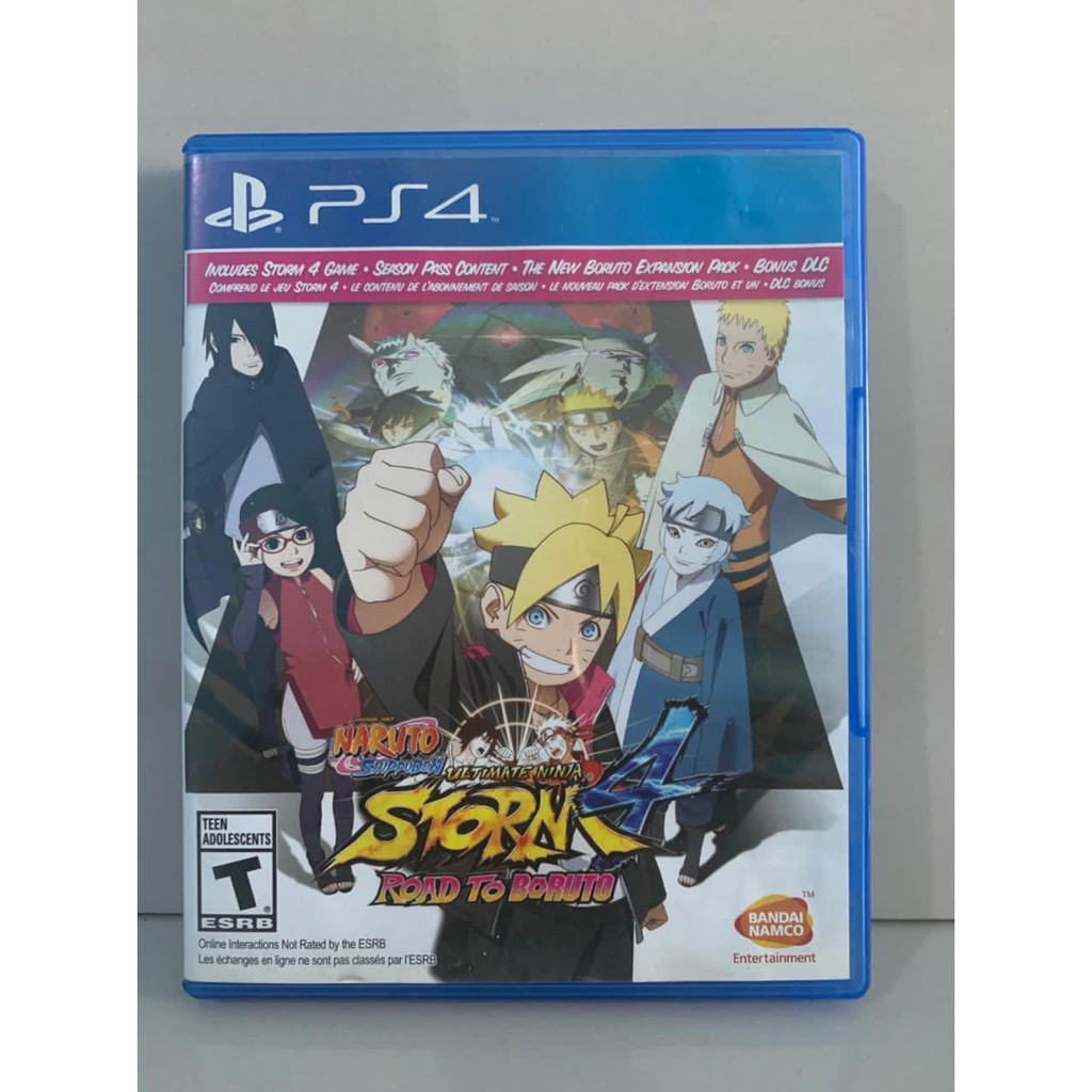 BD Kaset PS4 Naruto Shippuden Ultimate Ninja Storm 4 Road to Boruto