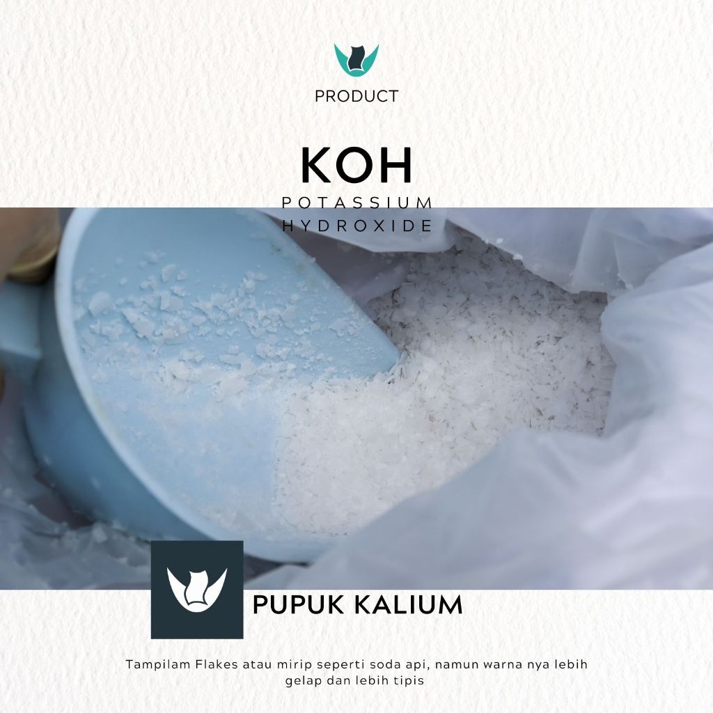 Koh / Kalium Hidroksida 1Kg