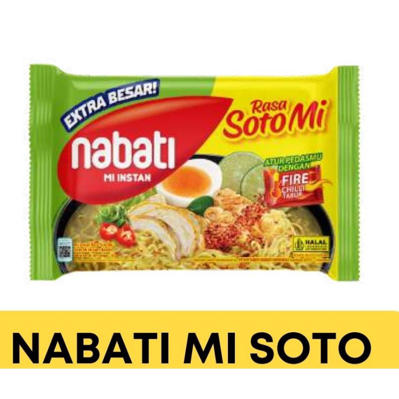 

NABATI Mi Instan Rasa Mi Goreng 85g isi 5 pcs