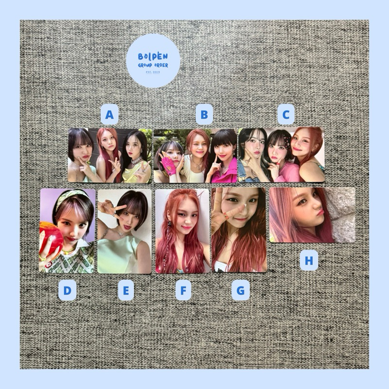 [READY STOCK] Photocard VIVIZ 2nd Mini Album Summer Vibe Eunha Sinb Umji