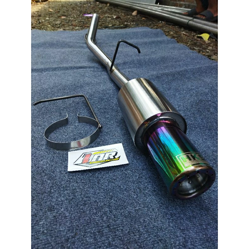 KNALPOT BOLT ON VIOS GEN 2/3 PNP TINGGAL BAUD