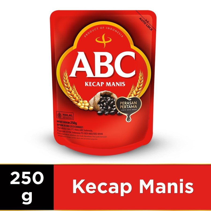 

ABC KECAP MANIS POUCH 250GR