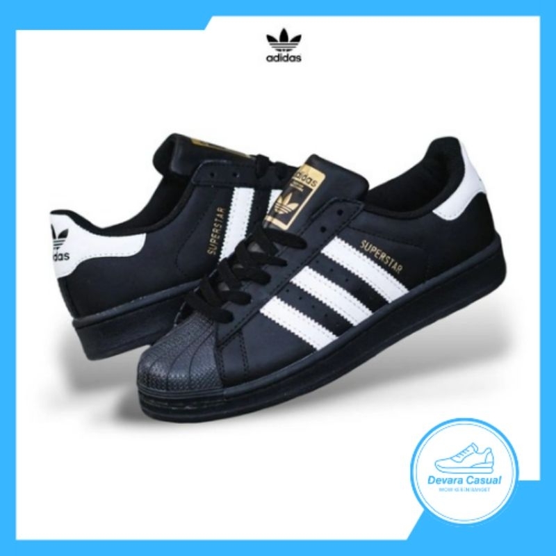 Sepatu Adidas Superstar Foundation Pack Black /// White | Sepatu Adidas Superstar Foundation