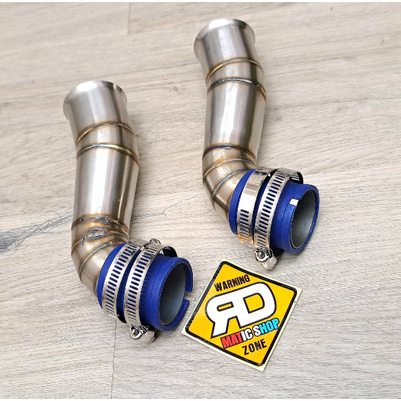 Air Intake / Connecting Stainless SPS Vario 125 150 PCX Lokal CBU Original Thailand