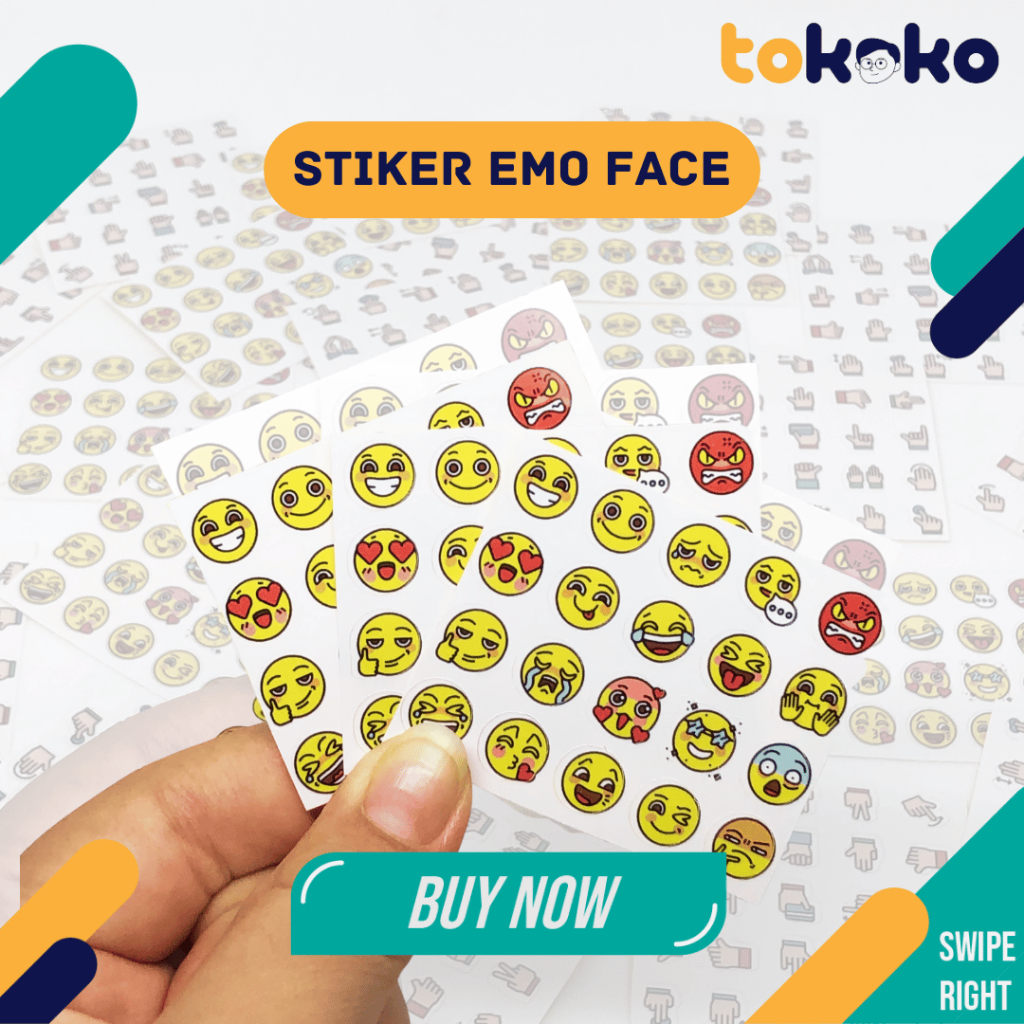 

Sticker Emoji Kecil Lucu Warna Murah Meriah Senyum Kualitas Premium