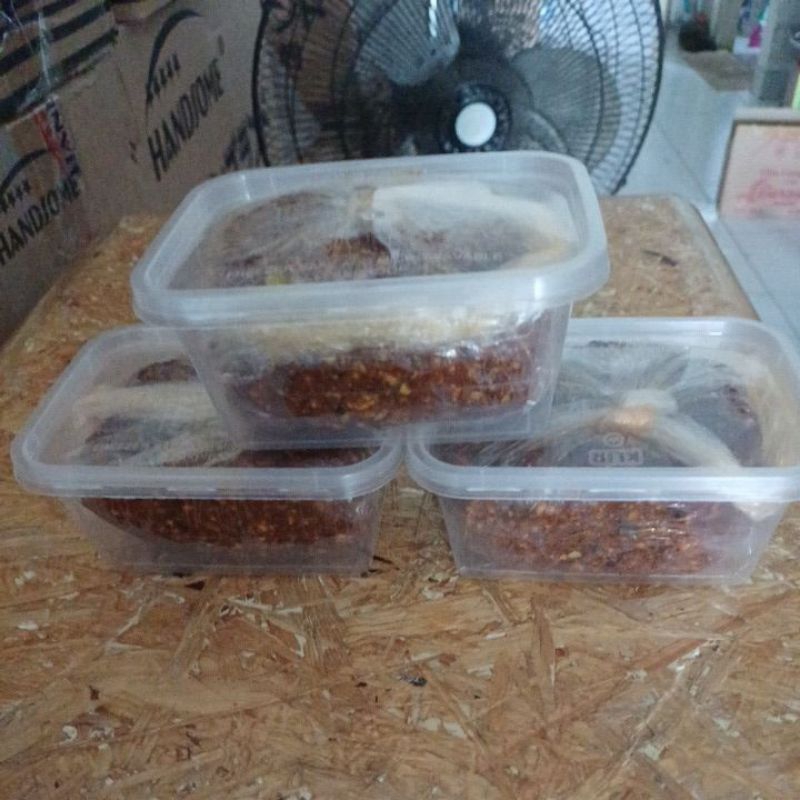 

Sambel pecel asli madiun per 250gram level sedang