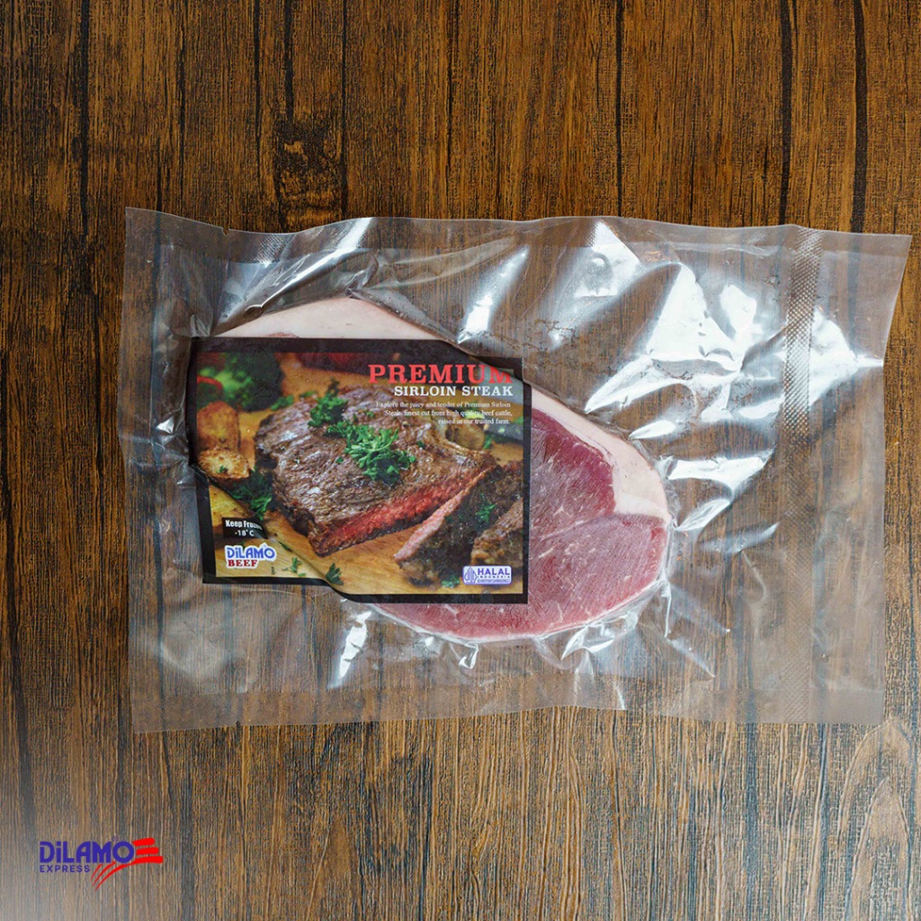 

Dilamo Steak Sirloin Premium 150 gram