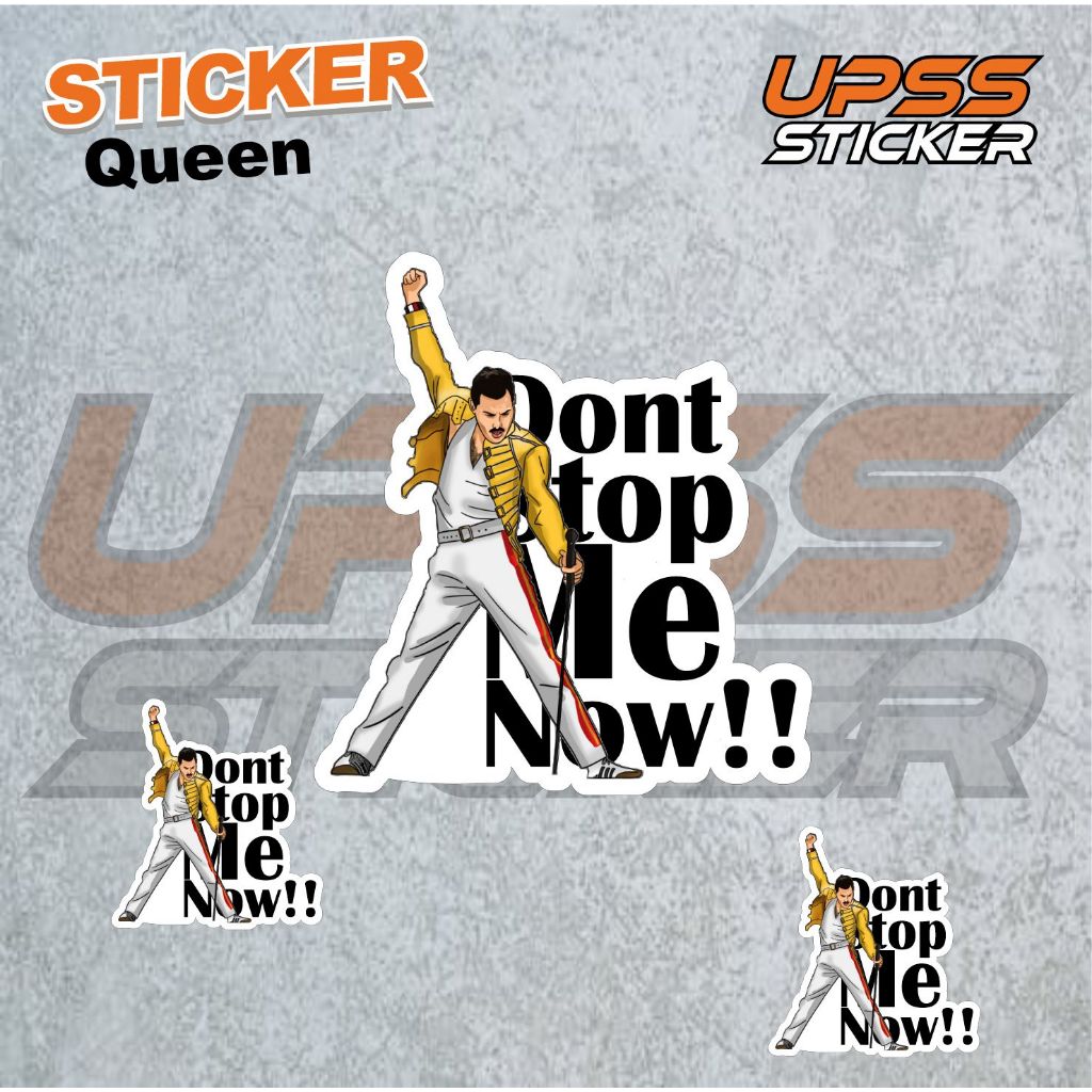 

Stiker Sticker Queen (Dont Stop Me Now) Case Phone Logo Brand Band Aesthetic Journal Clothing Basic Casing Striping Tempel Label Merk Dinding Graftac Vinyl High Quality decal