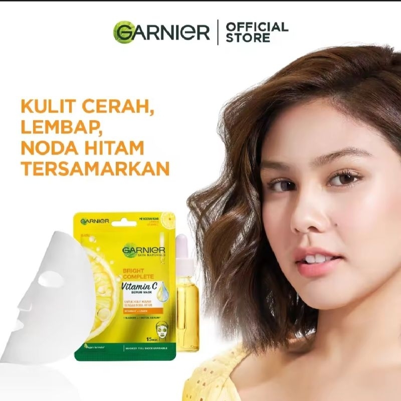 GARNIER serum mask light complete lemon