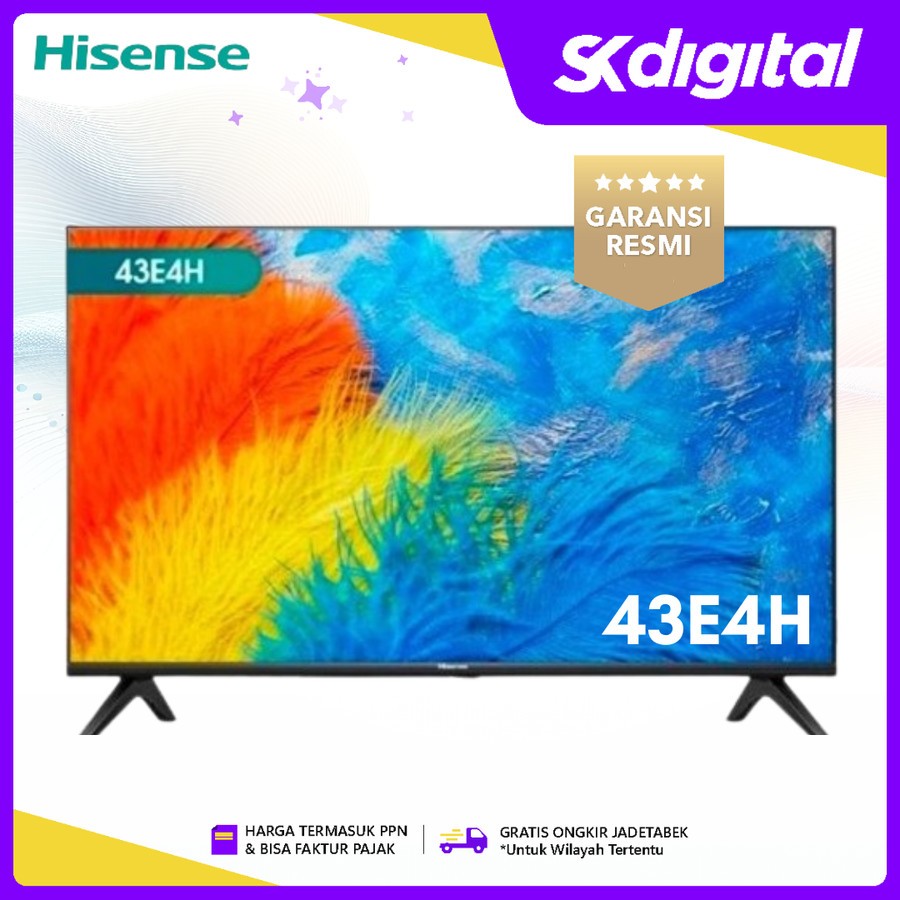 TV Hisense 43E4H Vidaa Smart TV Bezelles 43 inch