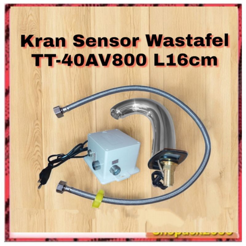 Kran Sensor Wastafel Otomatis TT-40VA800 Tinggi 16 CM