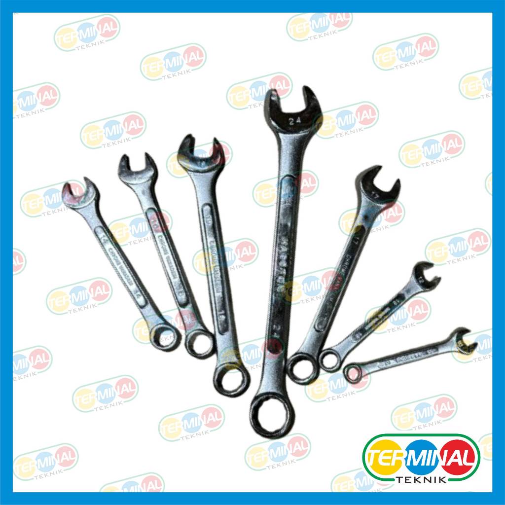 HASSTON PROHEX Kunci Ring Pas Combination Wrench Ringpas Tulang UK kecil 8 ~ 24MM