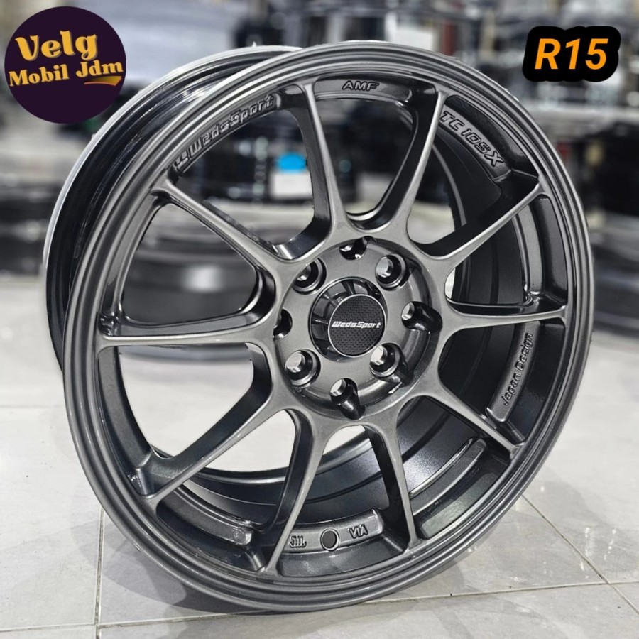 velg racing r15 lebar 6,5 WEDSSPORT TC105X velg mobil ring 15 livina avanza xenia kijang lgx wuling 
