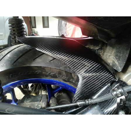 Hugger Carbon Kevlar New XMAX 250 Connected Spakbor Kolong XMAX 250 New Carbon Kevlar