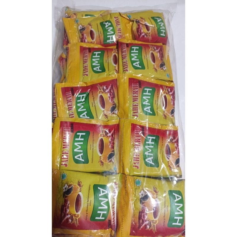 

KSG SALON & SPA MUSLIMAHJahe Merah AMH 10 sachet