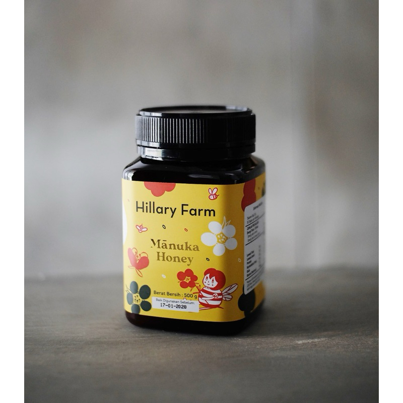 

Manuka Honey Monofloral 500gr Hillary Farm