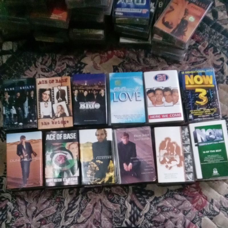 CUCI STOK BARAT  POP  JAZZ  DLL KASET PITA