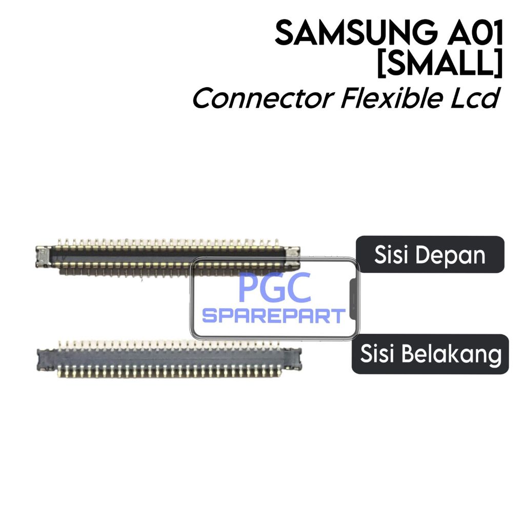 Konektor Flexible LCD (Smal) Samsung Galaxy A01 / SM-A015F / SM-A015F/DS / SM-A015G / SM-A015G/DS / 