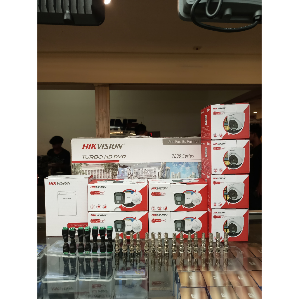 Paket CCTV 8 Kamera Hikvision 2Mp