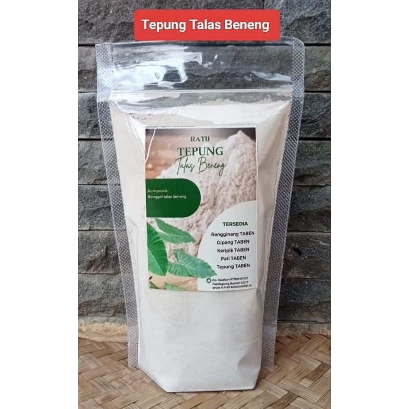 

Tepung Talas Beneng Organik Gluten free Asli Pandeglang Banten