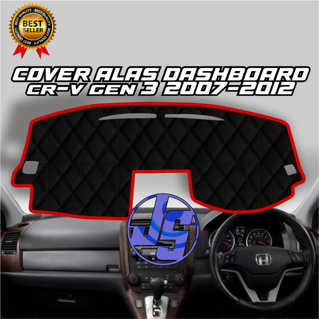 alas dashboard mobil cr-v gen3 2007-2012 cover dasbor crv 2007 2008 bahan kulit