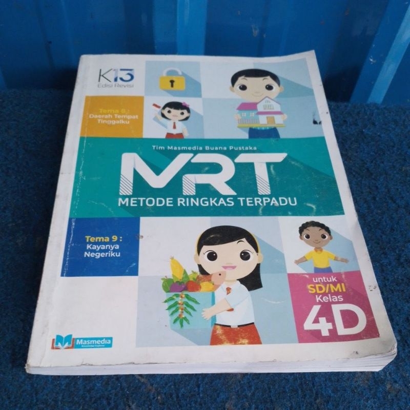BUKU MRT / METODE RINGKAS TERPADU 4D KELAS 4 SD K13 EDISI REVISI
