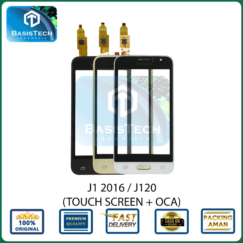 TOUCHSCREEN SAMSUNG J1 2016 J120 ORIGINAL QUALITY