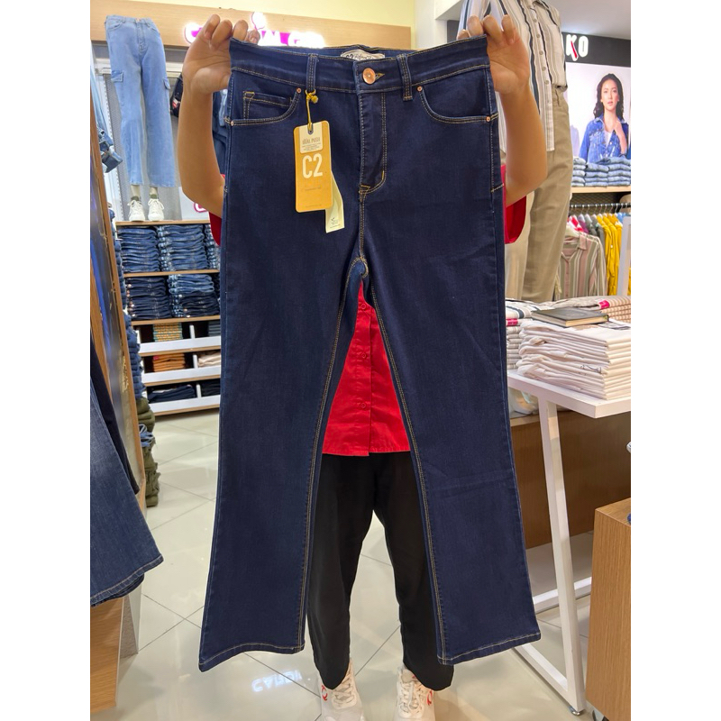 CELANA JEANS MODEL BOOTCUT High wish / CUTBRAY MERK C2 , CELANA CUTBRAY C2 , JEANS C2 CUTBRAY