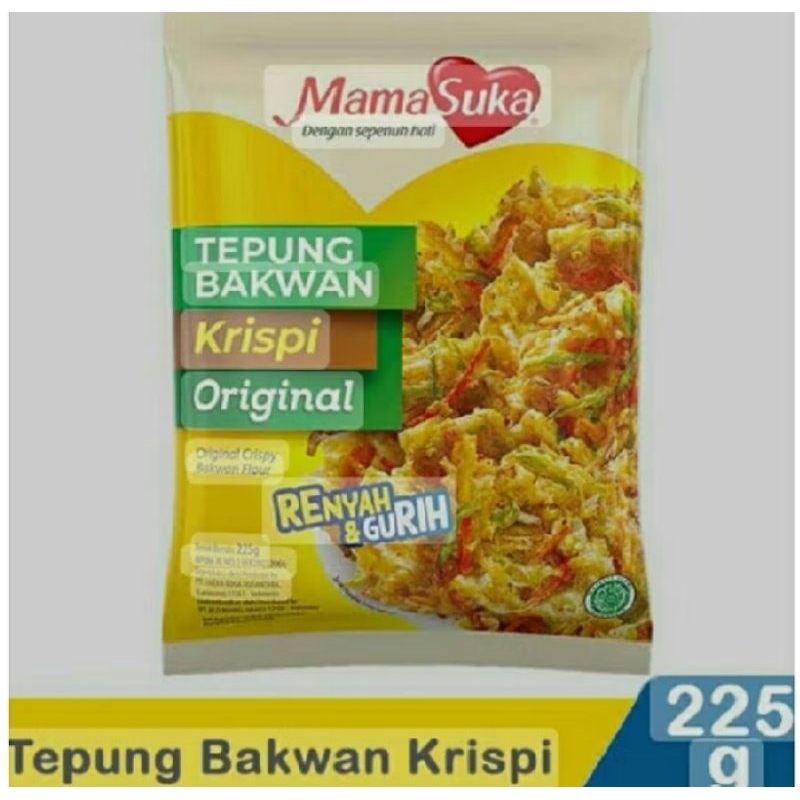 

MamaSuka Tepung Bakwan Krispi Original 225g