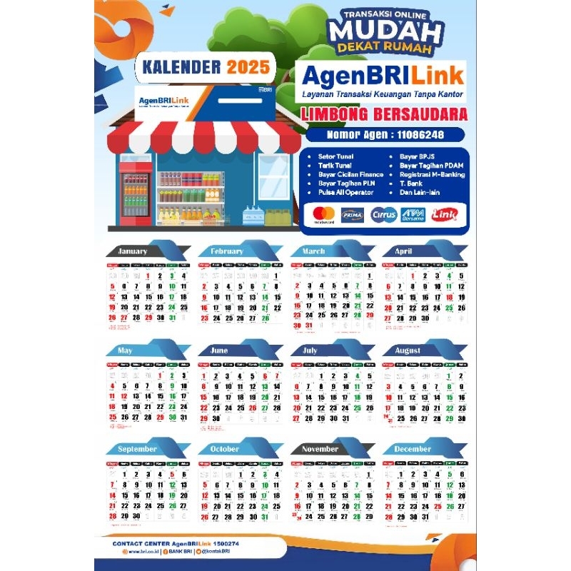 

Cetak Kalender Custom Tahun 2025 A3+ cetak satuan atau mininal order Toko, Perushaan, CV, perwiritan, Organisai dll