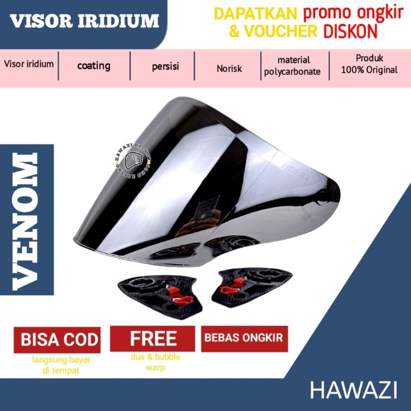 Kaca Helm flat visor Shell Rover / flat visor helm shell rover free rachet/ spoiler helm shell