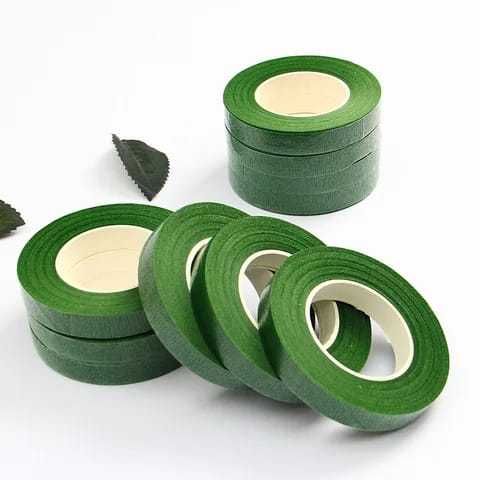 

1 ROLL | Floral Tape Panjang 10y 20y 30y | Solatip Tangkai Bunga | Solatip Bunga | Solasi Hijau Tangkai Bunga | Flower Tape | Selotip Hijau Tangkai Bunga