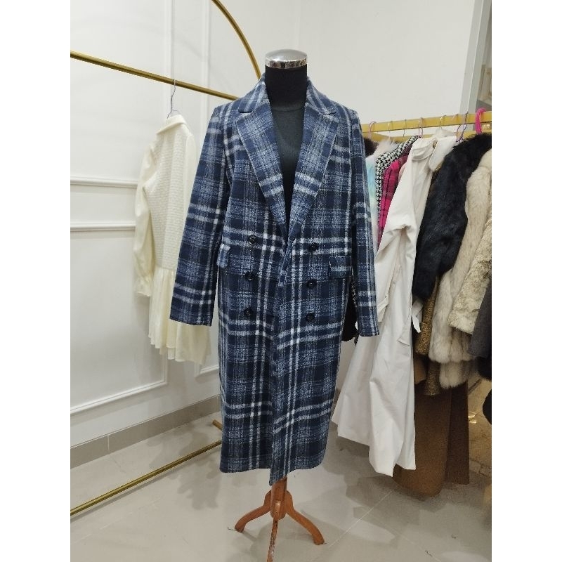 Long coat wool Winter/Coat woll Winter motif Kotak