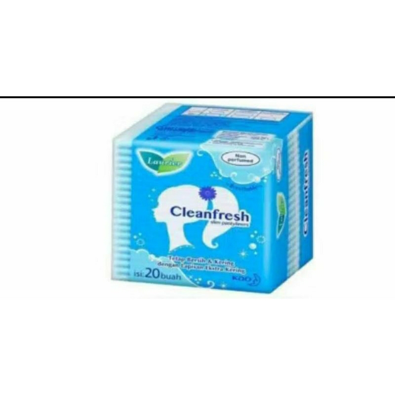 Laurier pentiliner clean fresh non parfumed 14cm isi 20pads
