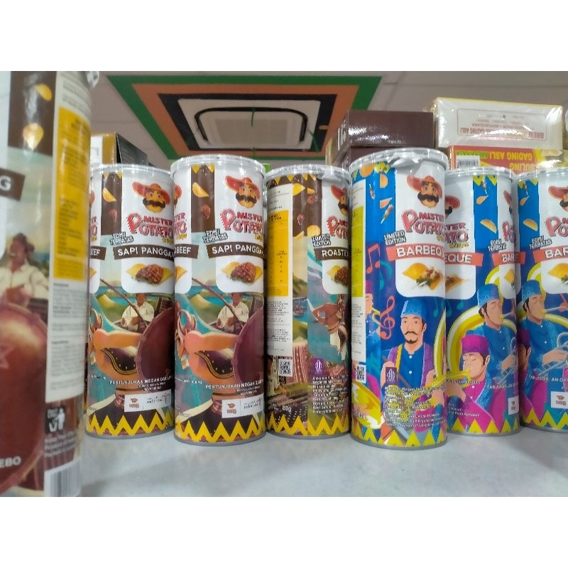 

Mr potato/mister potato all varian rasa 80gr