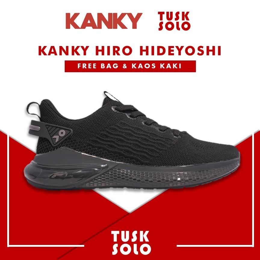 Sepatu Kanky Hiro Hideyoshi Sneakers Casual Sport Running Sekolah Pria Dewasa Kanky Original