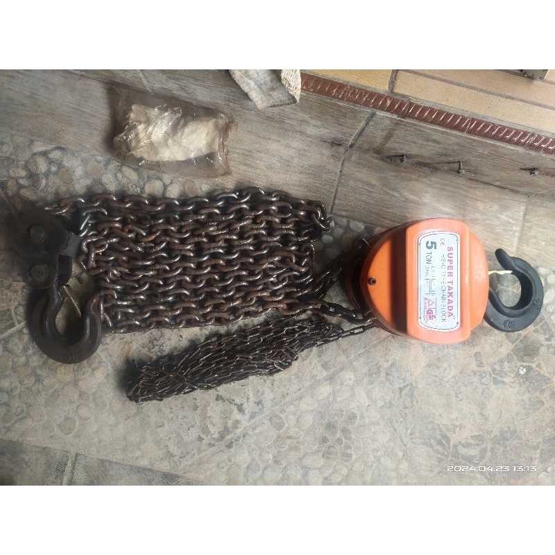 CHAIN BLOCK  super takada