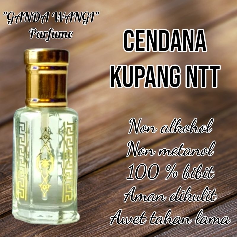 Minyak Wangi Cendana Kupang Ntt Asli Murni Non Alkohol - Pure Bibit Parfum