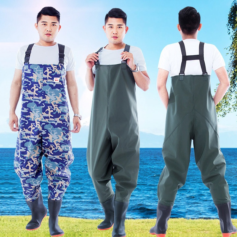 Hot Sell Sepatu Boots But Karet Pria Dewasa Sawah Petani Panjang Model Celana Karet Lentur Kebun Man