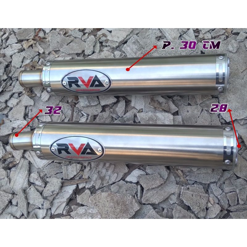 SILENCER NINJA 2TAK KNALPOT MOTOR 2TAK KNALPOT NINJA R RR SS KNALPOT STAINLESS UJUNG KNALPOT NINJA 2