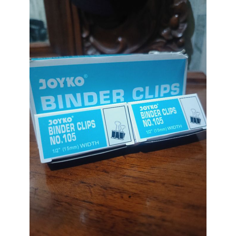 

BINDER CLIP JOYKO NO. 105 / PALING LARIS / PALING MURAH