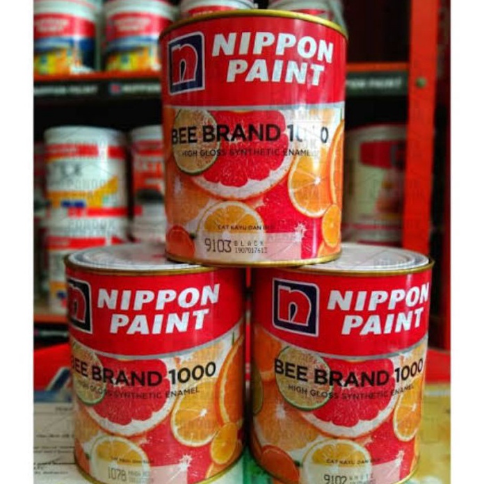 

PRODUK BARU KAMI CAT MINYAK UTK KAYU BESI NIPPON BEE BRAND 1 READY SEMUA WARNA