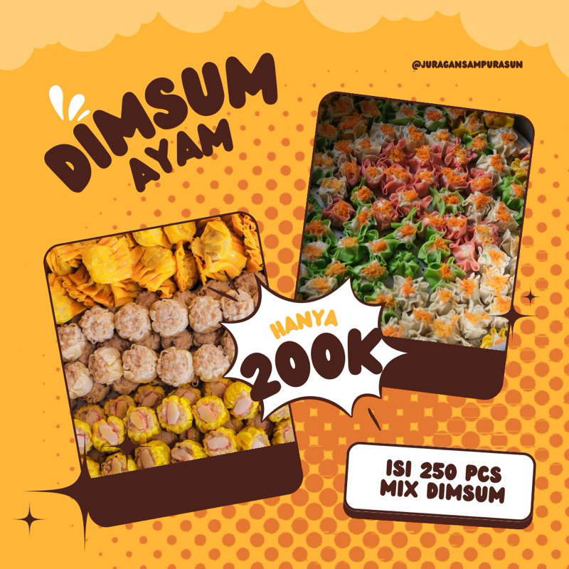 

Grosir Dimsum Ayam Bandung Seribuan Halal