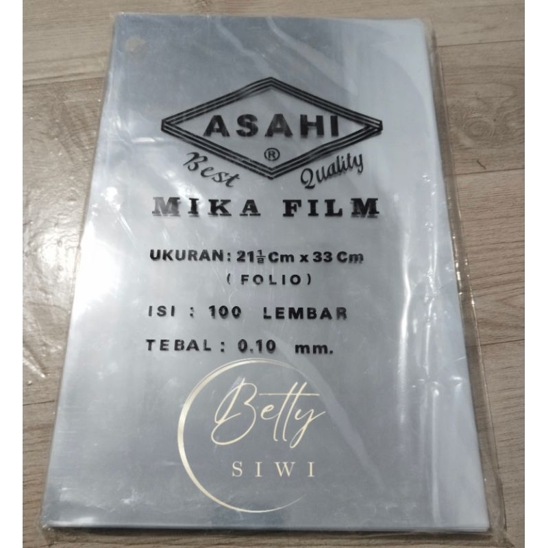 

Cover Mika | Plastik Mika Jilid | Mika Film Bening 0.1mm 5pcs/lembar