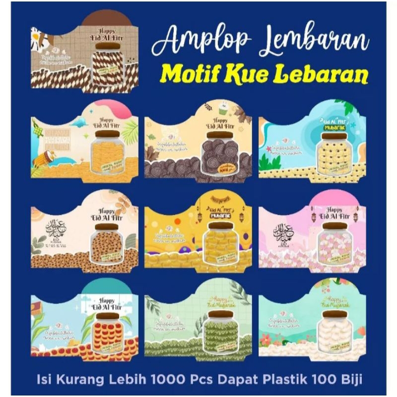 

Amplop Medium Kue Kering 50lembar (1motif)